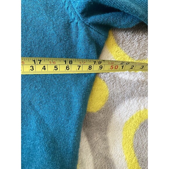 Bisou Bisou Women’s Fall Sweater Multicolor V-Neck Collared Layered Size Large - Picture 16 of 16